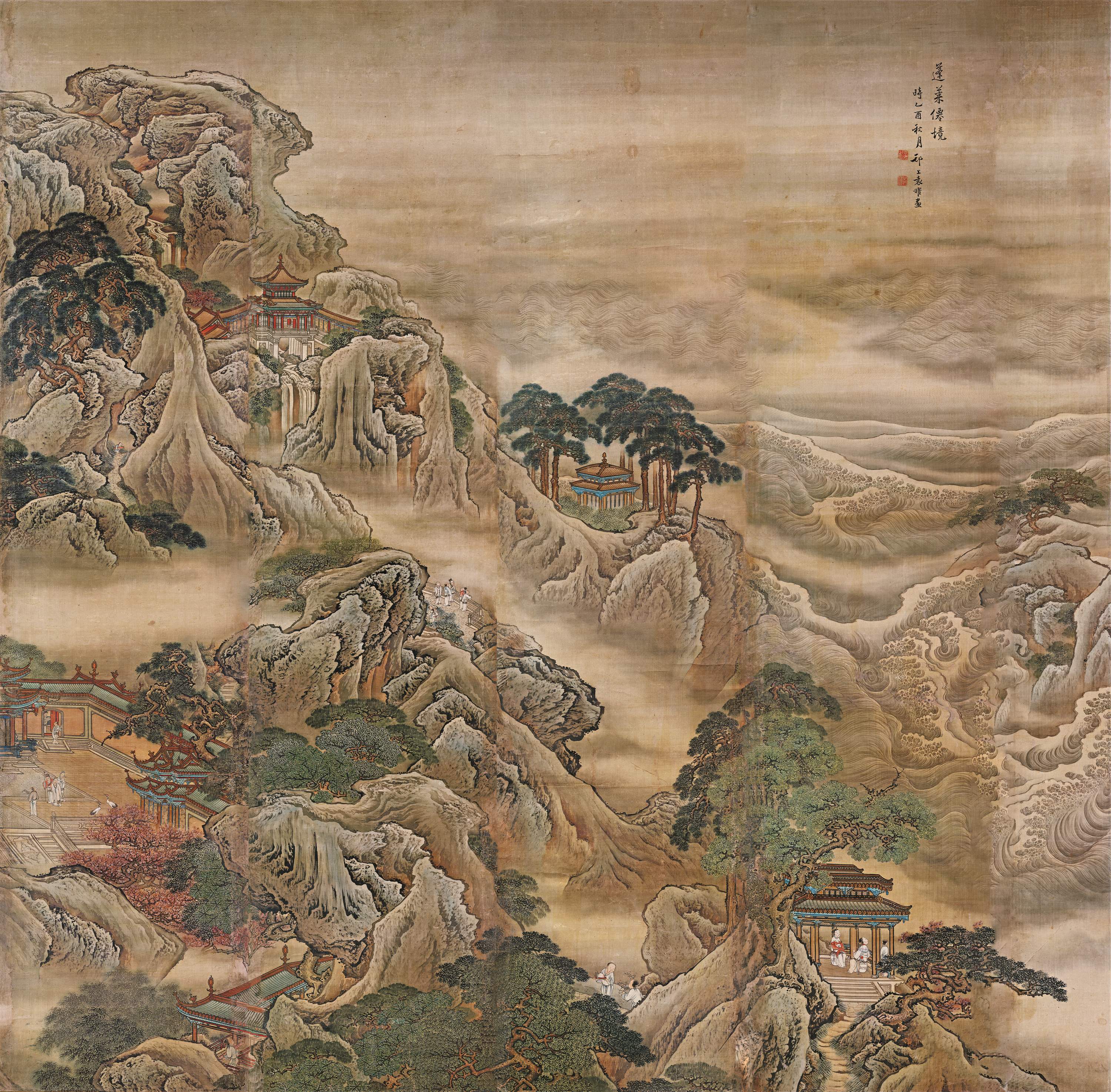 国画山水画精品