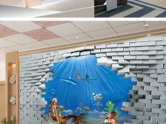 3d墙地立体画:3d墙面立体画装修