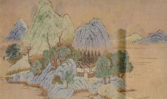 元代山水画：元代山水画的特点包括