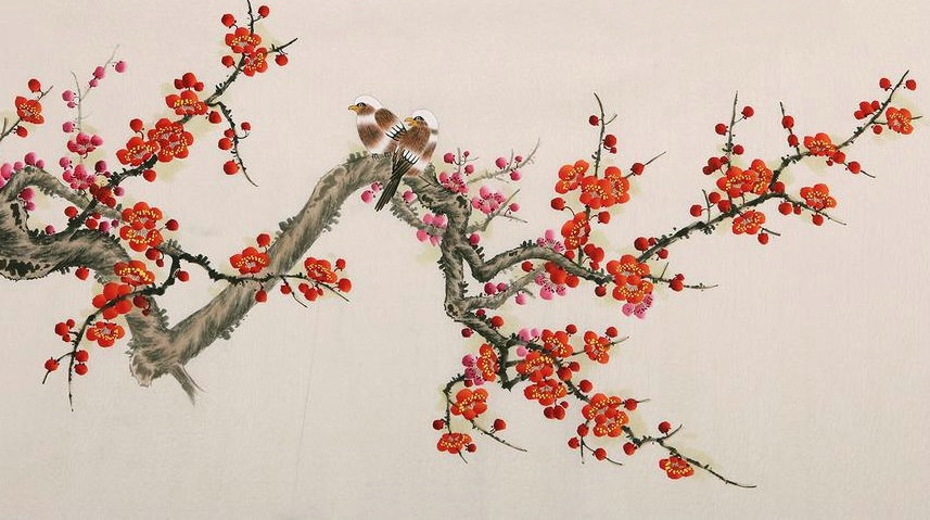 画梅：国画梅的画法